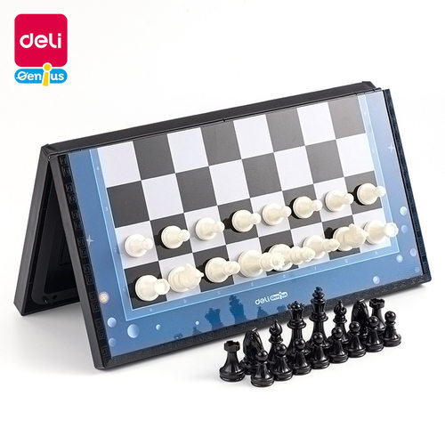 得力YW110-G国际象棋中号折叠棋