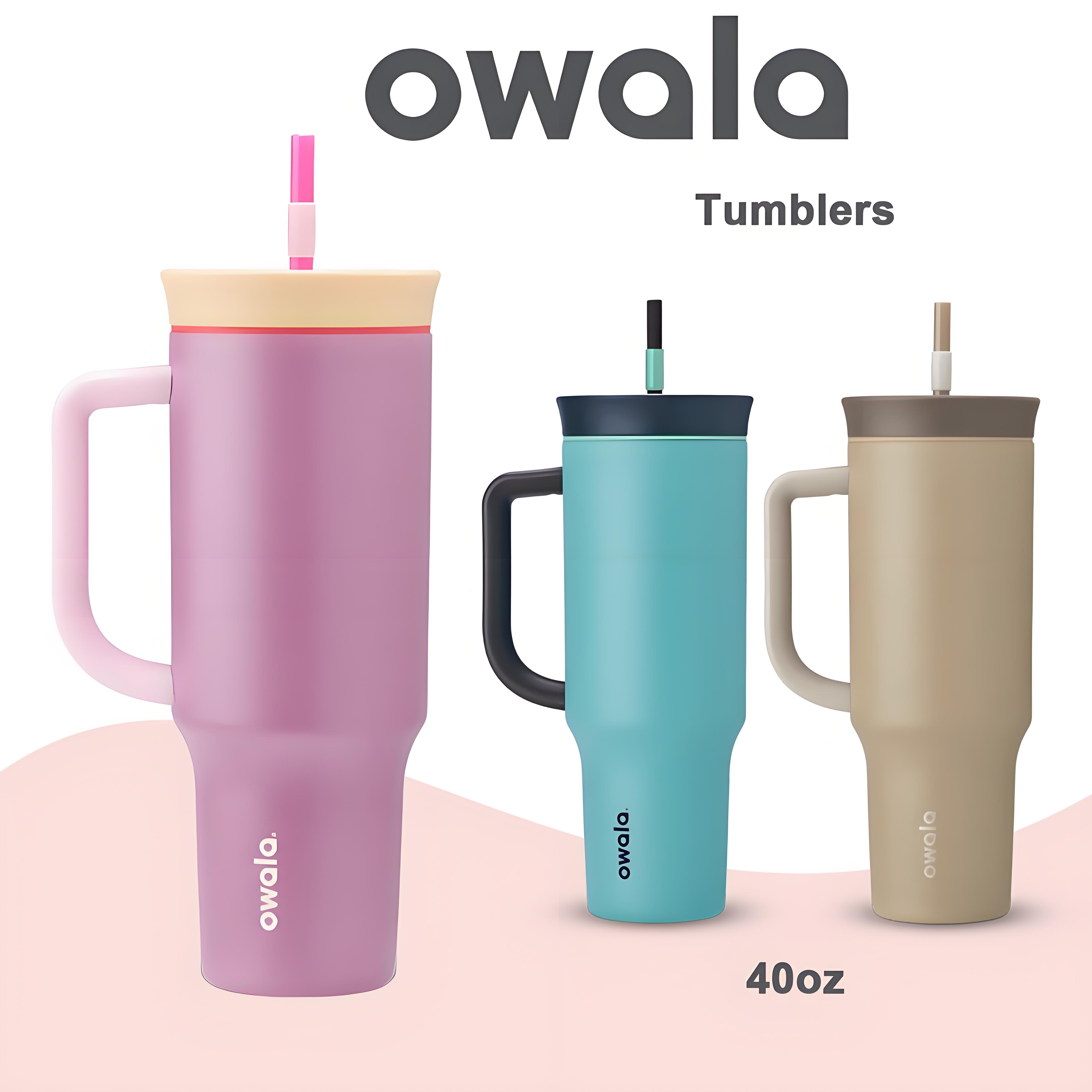 欧美热销Owala带吸管保温杯