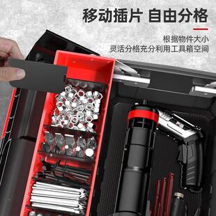 功能手提式 日本质造GUB用五金双开家工工具箱多式 具箱双开收纳盒