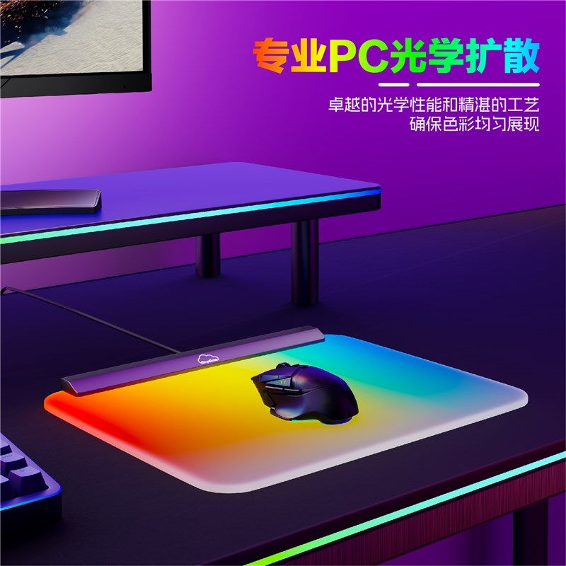 精选rgb电脑氛围灯带桌面显示器背光灯电竞房装饰随屏同步发光鼠