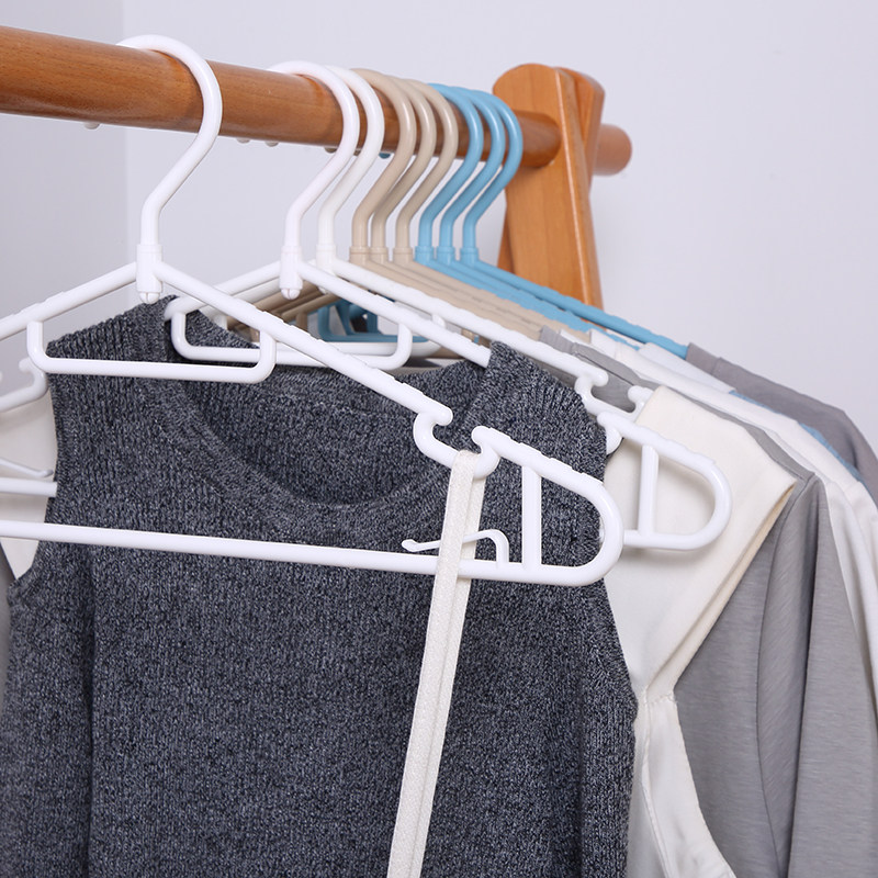 精选1043 可旋转晾无痕塑料衣架衣柜挂衣架家用晾晒衣架衣撑6只装,收纳整理,塑料衣架,淘宝优惠券,粉丝福利购,淘宝优惠卷