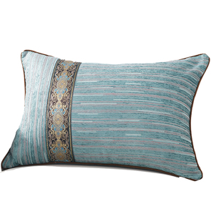 精选新中式客厅沙发装饰品长方形抱枕靠垫家用现代简约午睡办公室