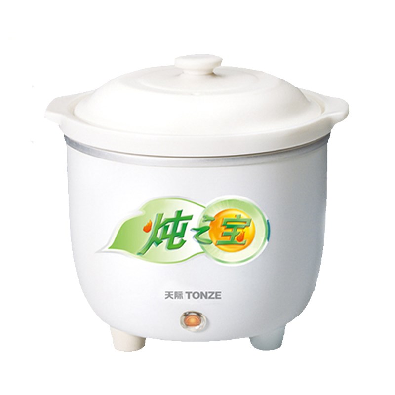 Tonze/天际 DDG-7A 电炖锅陶瓷煮粥锅白瓷炖盅婴儿迷你BB辅食煲烫