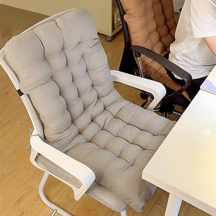 椅子坐垫靠背一体护腰学生宿舍冬季加厚屁垫办公室屁股垫四季通用