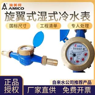 埃美柯LXS 冷水表DN15 4分6分 E铁壳099旋翼湿式