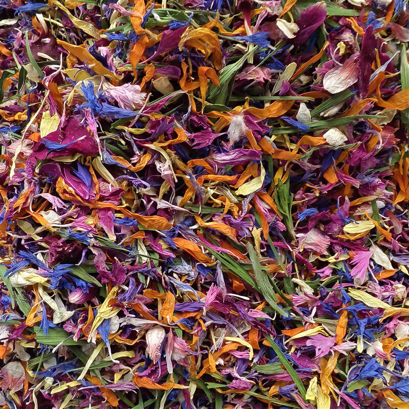 混合干花瓣多色矢车菊金盏菊竹叶菊花茉莉玫瑰花干花香薰装饰花