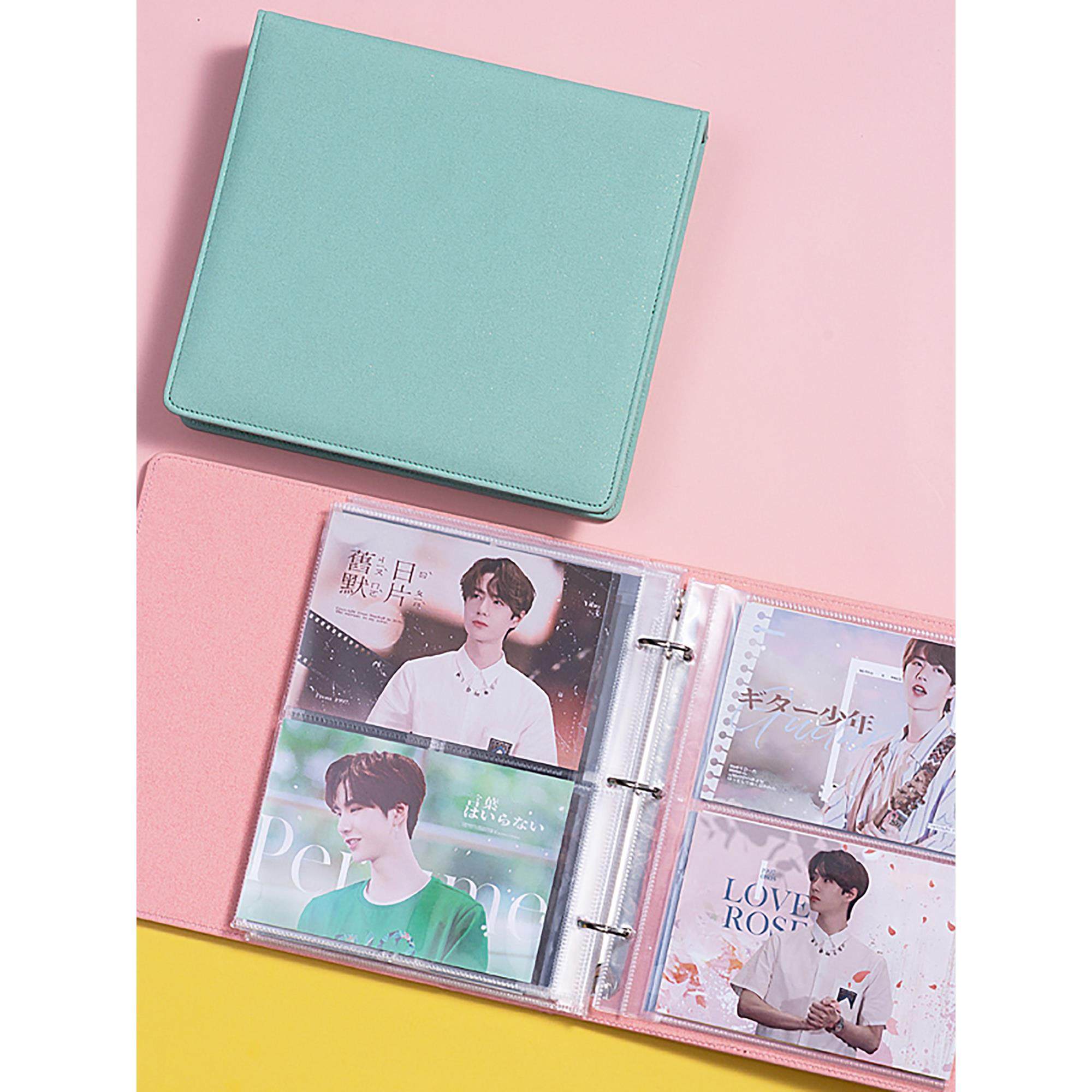 A5卡册双面内页6寸生写册六寸明信片小卡卡片收纳封面定制活页8寸