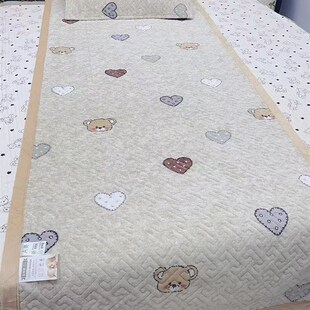 精选2025新款秋冬季单人学生宿舍三件套专用夹棉加绒加厚床单垫子