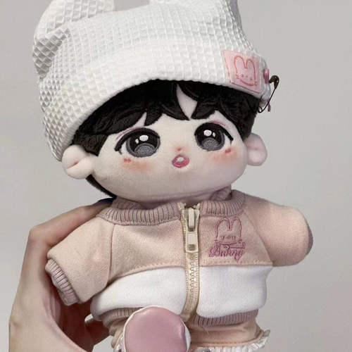 时代少年团贺峻霖属性棉花娃娃20cm正品可爱毛绒玩偶公仔同人周边