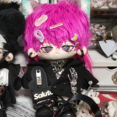 硬核一中戎星野戎朕也属性20cm棉花娃娃动漫周边可爱玩偶送人礼物