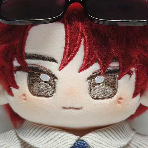 张真源二代唯一all绿20cm棉花娃挂明星同人周边玩偶公仔可换装衣