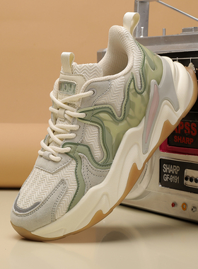 NDU/恩度户外复古跑步鞋男女减震运动鞋轻便休闲鞋子