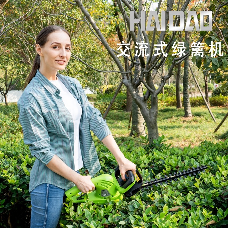 海道电动绿篱机充电式篱笆直流茶树修剪机多功能修枝剪采茶机家用