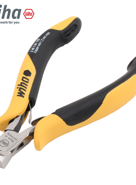 德国wiha威汉防静电斜切钳进口电子斜口钳115MM小斜切边26835