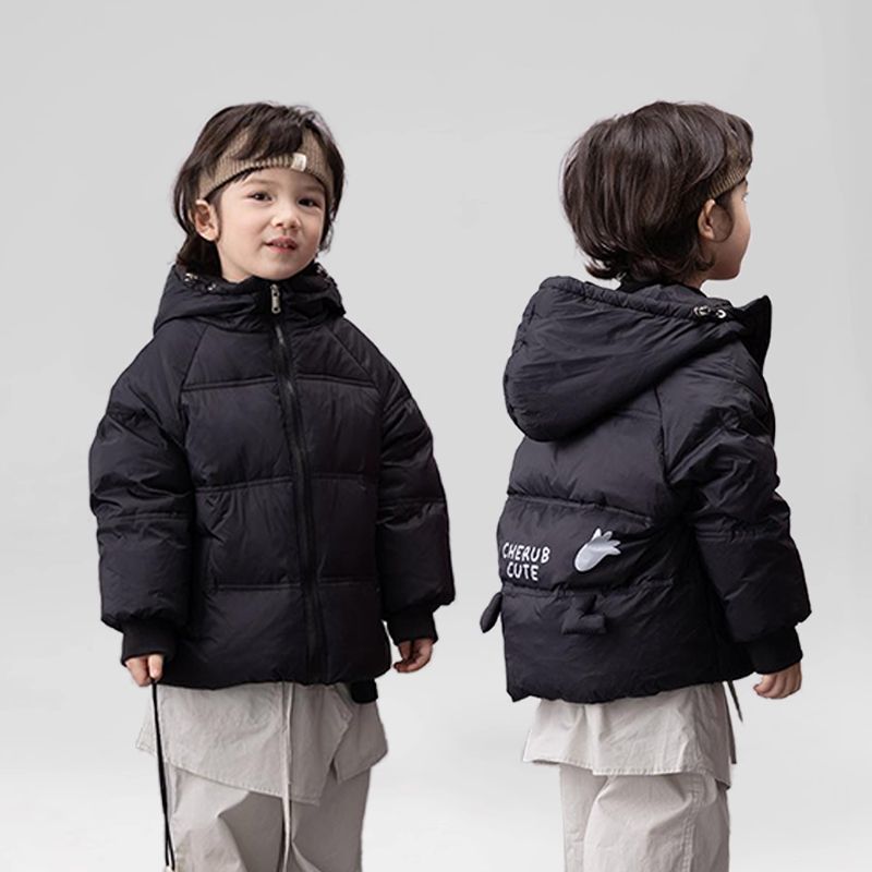 反季清仓儿童加厚棉服卡通宝宝冬装男童女童小童洋气羽绒丝服外套