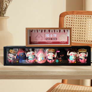 手办收纳框山西大同文创飞天佛小伴玩偶挂件盲盒相框抽拉展示相框