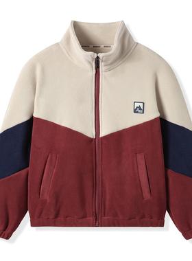 【柳哥粉丝专享】巴布豆BOBDOGHOUSE摇粒绒外套B244YTW534