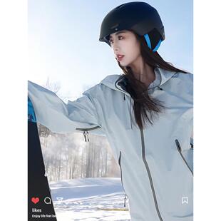 台州三门冲锋衣无标凯某乐石同款男女秋冬全热封防风防水徒步登山