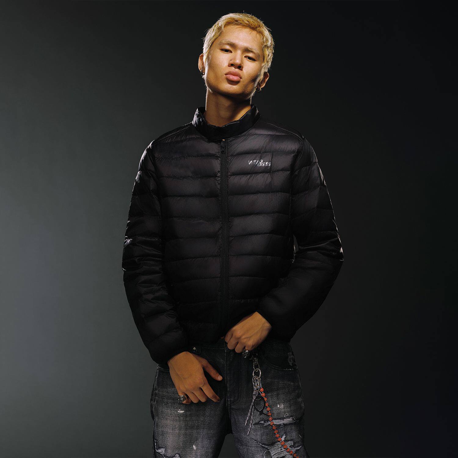 WHOOSIS(不知其名)立领轻薄羽绒外套秋冬保暖户外简约松弛感男