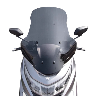 适用豪爵UHR150加宽挡风uhr150加高前风挡装饰面板 挡风改装配件