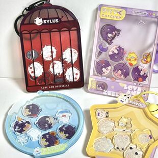 恋与深空秦彻黎深沈星回祁煜亚克力可爱摇摇乐书包挂件送朋友闺蜜