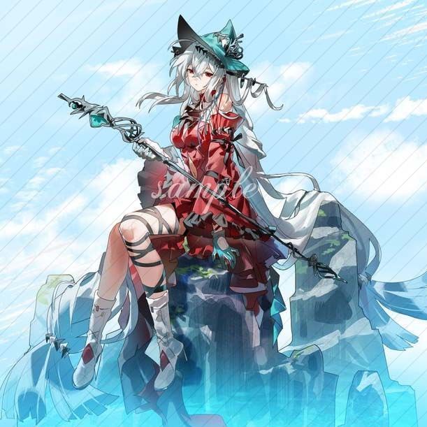 明日方舟斯同人周边斯卡蒂亚克力
