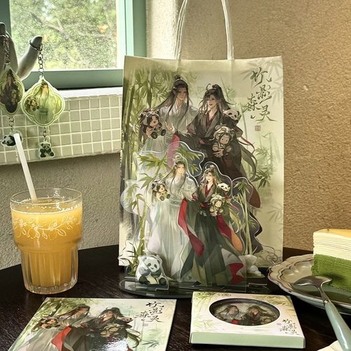 魔道祖师七周年快闪双叉立牌
