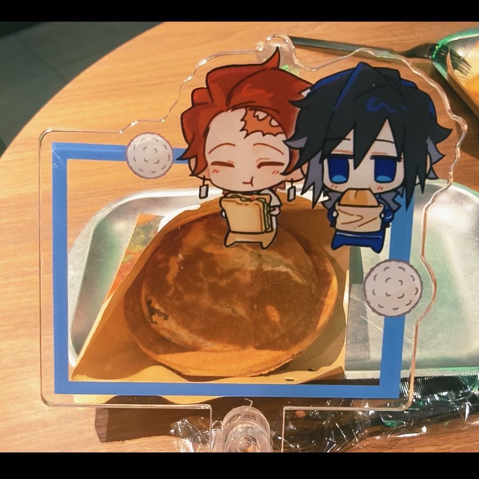 新款鬼灭之刃亚克力打卡棒周边