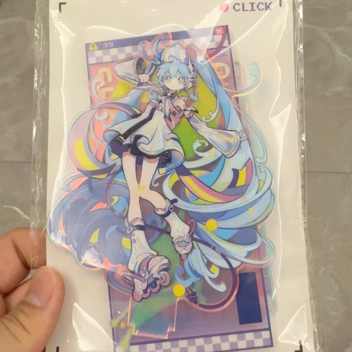 初音未来亚克力挂件谷子