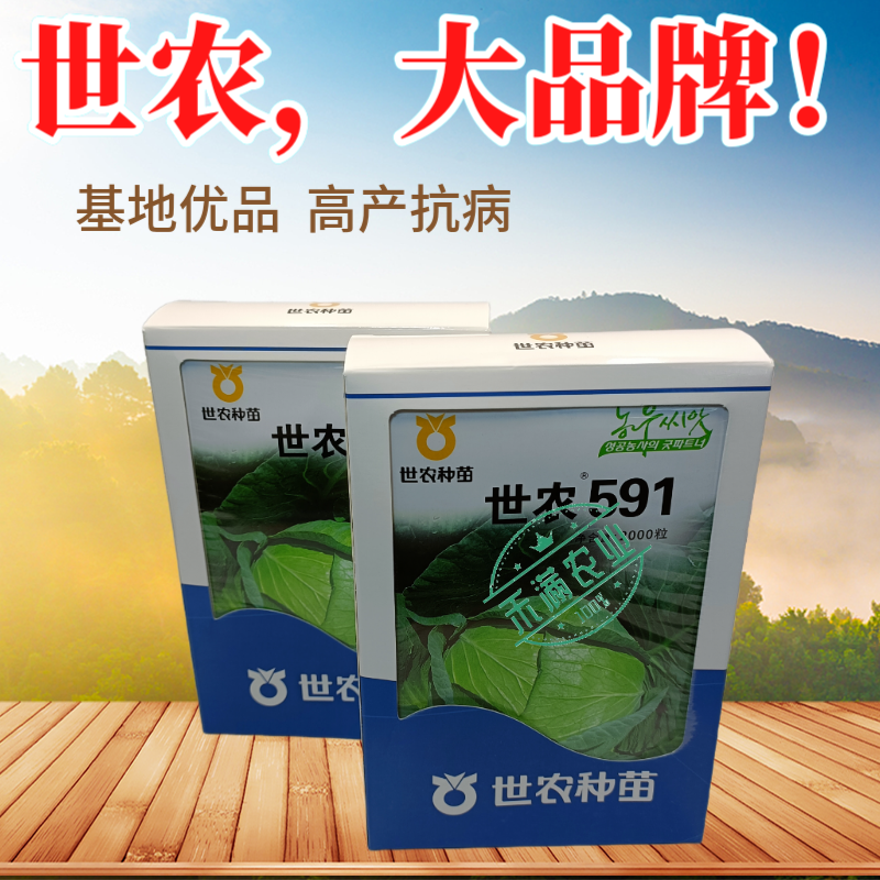 世农平顶甘蓝种子高产包菜卷心菜莲花白种籽春秋农家大田蔬菜种孑