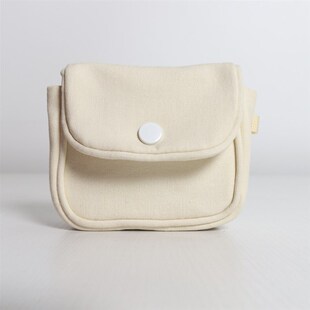 速发迷你便携小帆布口扣手拿包随身零口袋小暗红包补妆