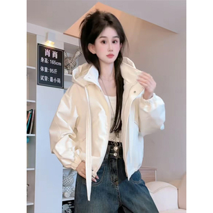 独特漂亮初冬厚外套女2025新款今年流行爆款小个子休闲女士夹克潮