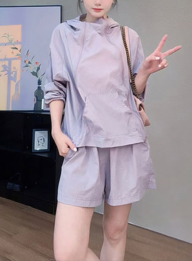 防晒衣套装女2026年新款夏季薄款