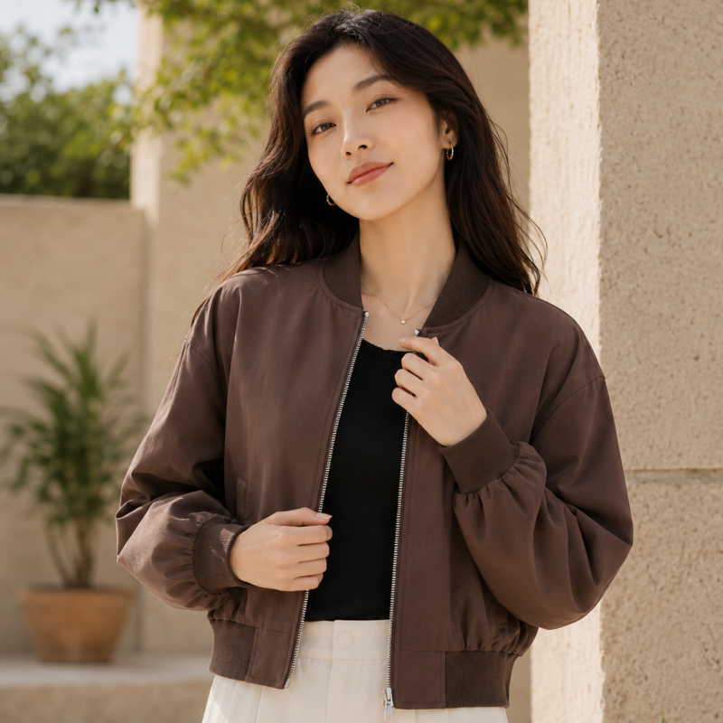 又酷又飒减龄夹克外套女2026秋季图片