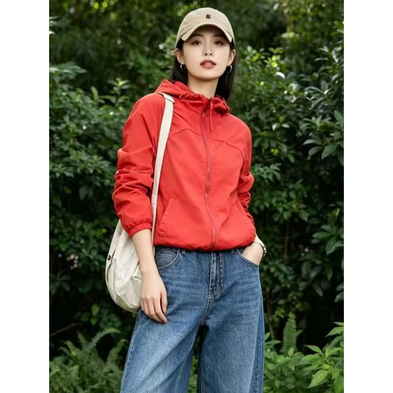 连帽防晒衣女轻薄透气2026新款夏图片