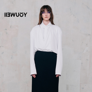 堆堆长袖 2024冬季 T恤女打底Y1224418 尚雯婕同款 YOUWEI有尾