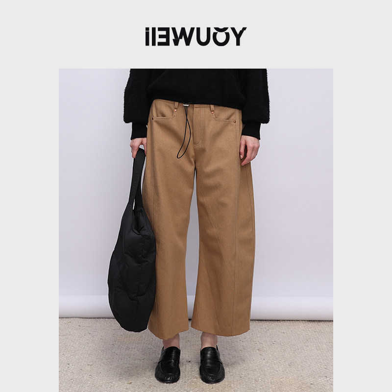 YOUWEI【折扣专属】O形廓腿九分裤英伦休闲裤Y5422431,女装/女士精品,休闲裤,淘宝优惠券,粉丝福利购,淘宝优惠卷