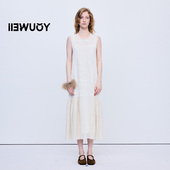 YOUWEI有尾2025秋季 Y5725308 含衬裙 新品 网纱蕾丝刺绣背心裙