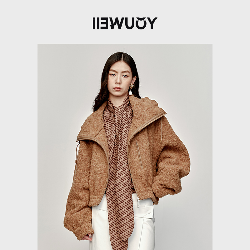 短款休闲外套夹克有尾女装