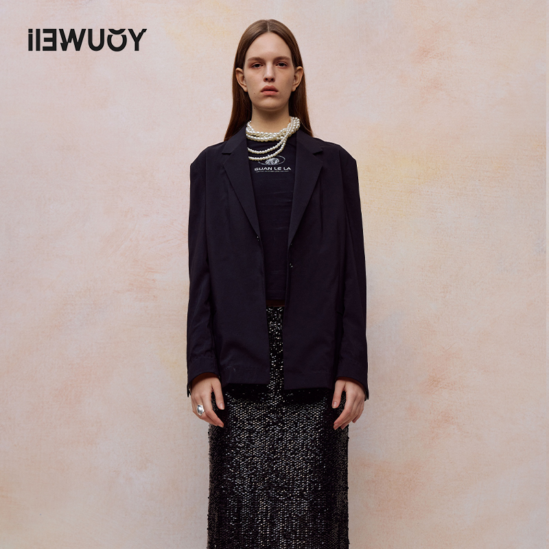 有尾复古感户外风运动风简约西服