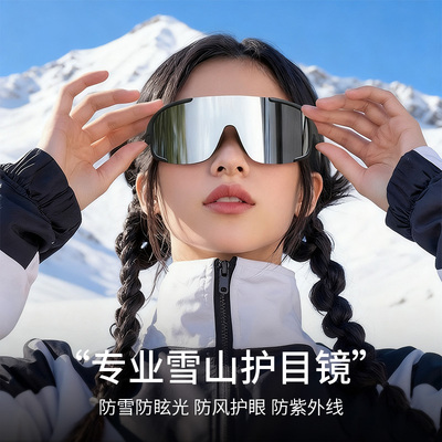 专业雪山护目镜爬雪山防强光眩光