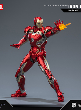 FondJoy泛乐正版钢铁侠MK45手办漫威拼装模型男生玩具生日礼物
