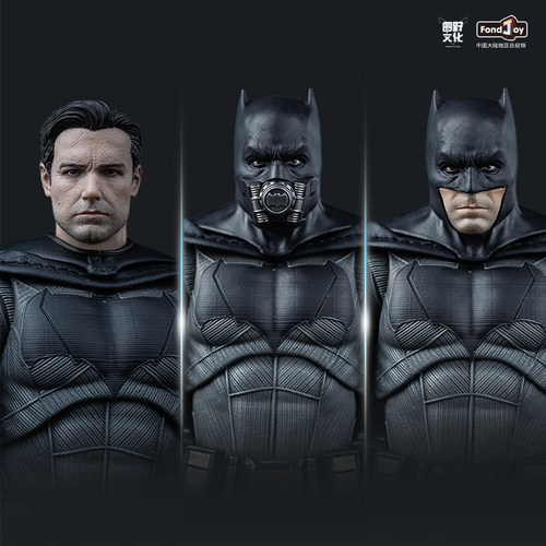 泛乐正版19CM轻甲大本蝙蝠侠手办