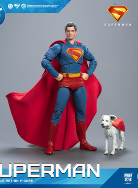 Fondjoy泛乐DC电影版古恩新超人手办摆件人偶送玩具男孩礼物