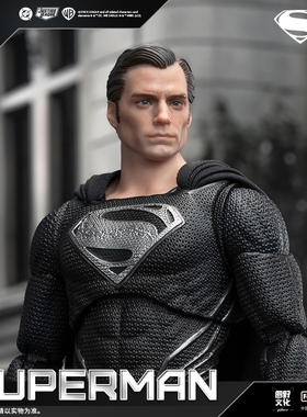 【新款2.0版本】FondJoy泛乐黑超人DC人偶摆件手办玩具模型礼物男