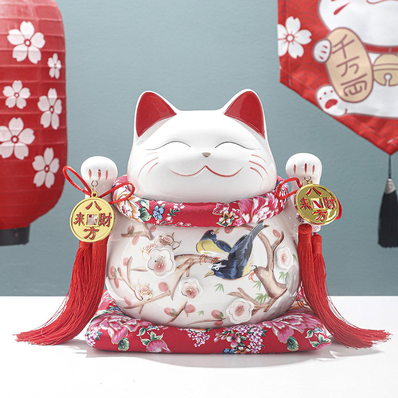 招财猫摆件店铺前台开业创意客厅存钱罐客厅家居装饰乔迁新居礼品,节庆用品/礼品,招财猫,淘宝优惠券,粉丝福利购,淘宝优惠卷