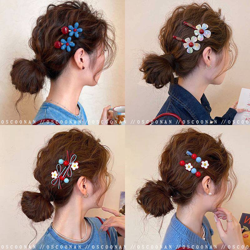 刘海发夹女前额边夹侧边小碎发图片