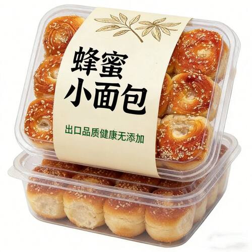 蜂蜜脆底小面包老式手撕脆皮蛋糕早餐休闲小吃零食品下午茶糕点心