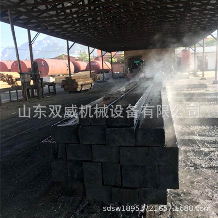 落叶松轨道防腐垫木吊车垫腿用旧枕木油浸防腐枕木现货