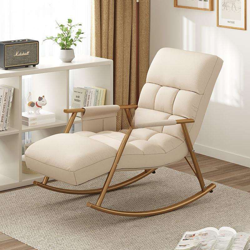 摇摇椅家用阳台午睡休闲躺椅轻奢可躺懒人椅北欧懒人沙发